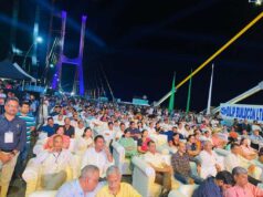 Much awaited Phase I of new Zuari bridge inaugurated by Gadkari; huge relief for commuters from midnight tonight