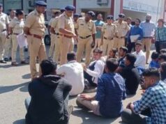 Ruckus at St Xavier’s College Mapusa following protest by ABVP over formation of student’s council