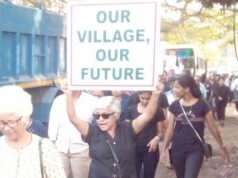 Calangute locals hold rally against dance bars, drugs and touts