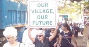 Calangute locals hold rally against dance bars, drugs and touts