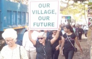 Calangute locals hold rally against dance bars, drugs and touts