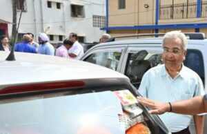 Govt contemplating of making E-sticker mandatory for elderly drivers
