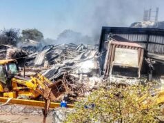 Inferno at Pilerne Paint Factory well under control, may take another day to fully extinguish: IDC Chairman