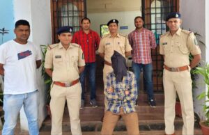 Bihar native nabbed with 1.5 Kg ganja from Kundaim
