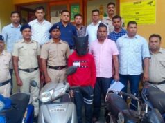 Two including a minor held by Mapusa Police for stealing 4 two-wheelers