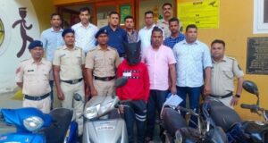 Two including a minor held by Mapusa Police for stealing 4 two-wheelers