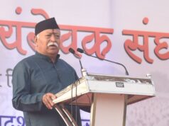 RSS chief Mohan Bhagwat addresses large crowd in Panaji