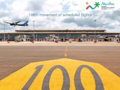Mopa Airport reaches fist milestone of 100 flight movement within 3 days of commencement