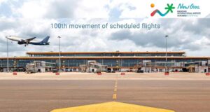 Mopa Airport reaches fist milestone of 100 flight movement within 3 days of commencement