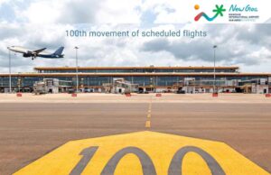 Mopa Airport reaches fist milestone of 100 flight movement within 3 days of commencement