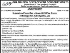 Govt asks taxi operators to register for GTDC Taxi Counter at MPA