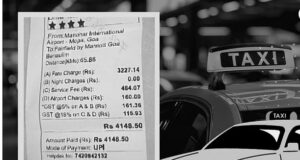 Goa Taxi App allegedly charged whopping over Rs 4k from Mopa to Benaulim