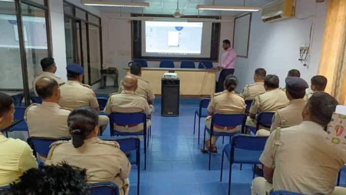 Training session held for South Goa police on Integrated Road Accident Database