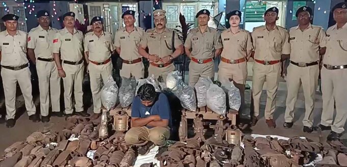 Rare theft case cracked by Colvale Police; one nabbed, Rs 20.32 lakh worth white gold recovered