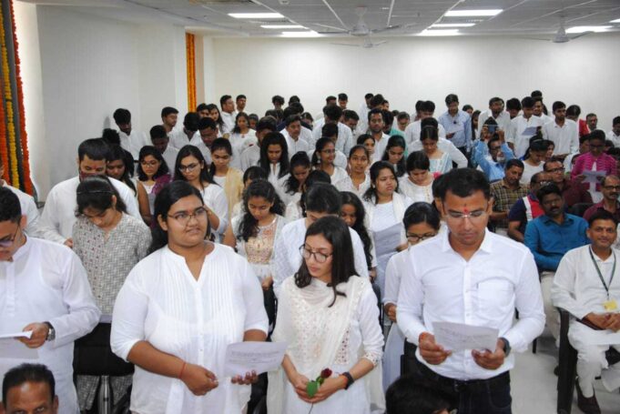 First batch of 100 students inducted at Dhargal’s All India Institute of Ayurveda