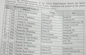 Govt effects transfer of 50 PSIs