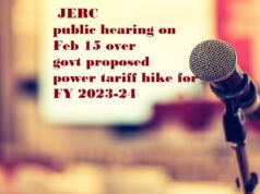 JERC public hearing on Feb 15 over govt proposed power tariff hike for FY 2023-24