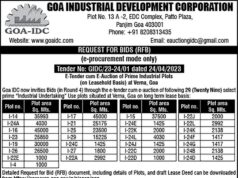 GIDC invites bids for 29 industrial plots at Verna