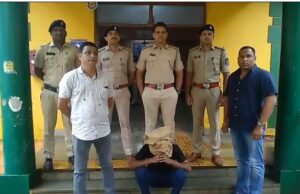 Man arrested with one lakh worth ganja at New Vaddem, Vasco