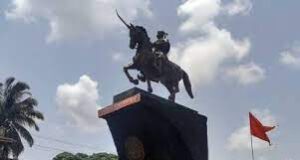 Ruckus at Calangute Panchayat over order to remove Shivaji statue