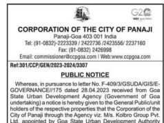 Kolbro to take up GIS based door to door survey of all properties in Panaji