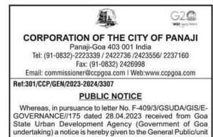 Kolbro to take up GIS based door to door survey of all properties in Panaji