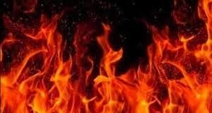 House gutted in a fire at Maina Curtorim