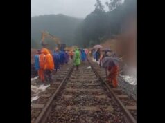 Landslide near Dudhsagar finally cleared; passenger trains yet to resume