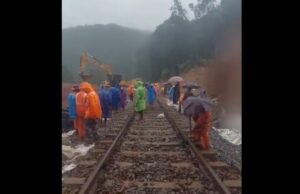 Landslide near Dudhsagar finally cleared; passenger trains yet to resume