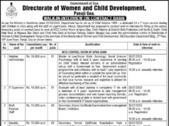 Govt to appoint 22 staff on contract basis to operate Child Helpline in Goa
