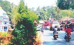 Bhoma residents continue their agitation against national highway fearing demolition of houses & temples