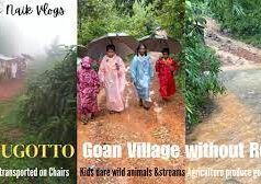 CM assures to build access road at Kajugotto village within 2 months after villagers hold protest in Panaji
