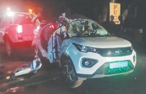 Three youngsters died and two critically injured in horrific self-accident on Porvorim highway