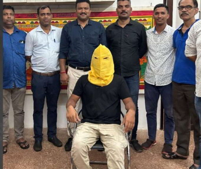 Mumbai man held with drugs worth Rs 1.6 lakh at Siolim
