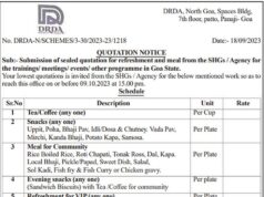SHG to supply food during govt events; quotations sought