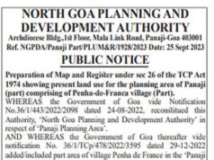 NGPDA invites objections from public within 30 days on Land Use Map of Panaji Planning Area