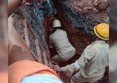 Worker trapped inside trench at Smart City work site at Ribandar succumbs