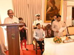 Nuvem MLA Aleixo Sequeira sworn-in as minister in Sawant cabinet