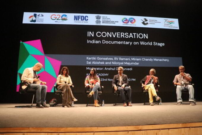 Master Class Session held on ‘Indian Documentary on World Stage’ at IFFI 54