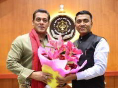Salman Khan meets CM Pramod Sawant at Altinho after Red Carpet walk