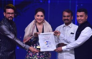 Madhuri Dixit honoured with ‘Special Recognition for Contribution to Bharatiya Cinema’ Award