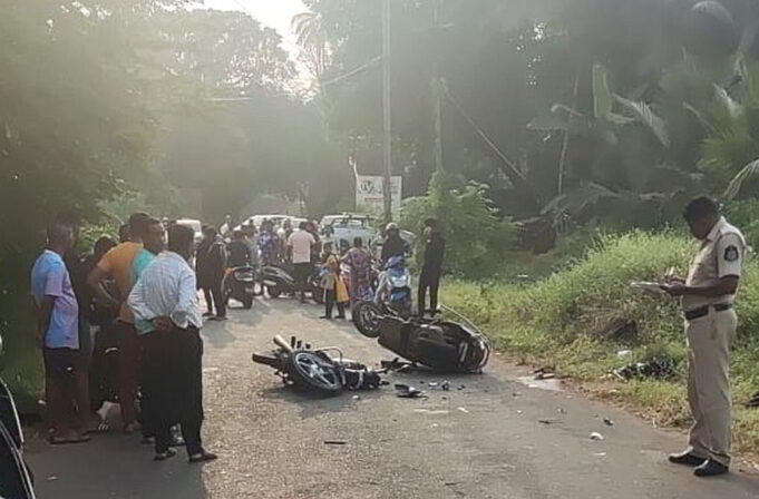 22-year-old girl dies in accident at Siridao; 2 others injured