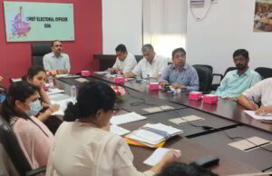 CEO holds meeting with political party representatives in view of Lok Sabha polls