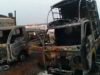 Massive fire erupts at garbage dump outside Sancoale Industrial Estate