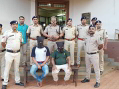 Two girls brought for Mujra rescued from Ashvem resort; Hotel owner & accomplice arrested