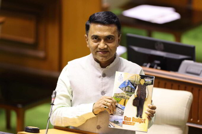 CM Pramod Sawant presents annual budget