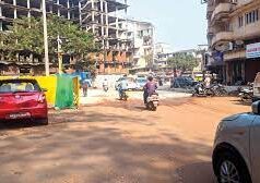 Smart city works : Caculo Mall Junction to Madhuban Junction road finally opened for traffic