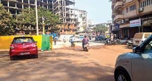 Smart city works : Caculo Mall Junction to Madhuban Junction road finally opened for traffic