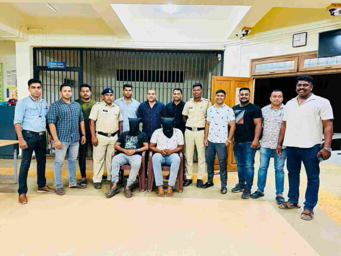 Pernem Police arrest two persons including one local with ganja worth Rs 2.5 lakh