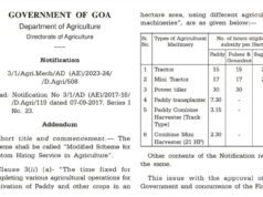Agriculture machinery hiring time revised
